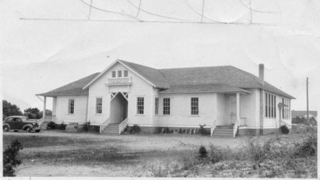 The original Ocracoke School, built in 1917.